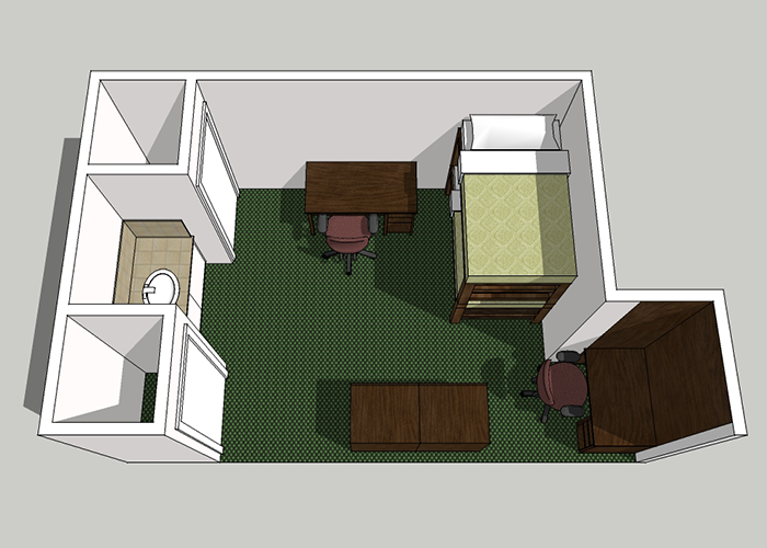 Yuma room layout